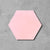 Blush Hexagonal Cement Tile